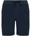 NS718 Native Spirit Kids Drawcord Terry Towel Shorts Navy colour image